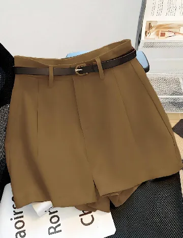 Pantaloni scurti SHEIN, maro