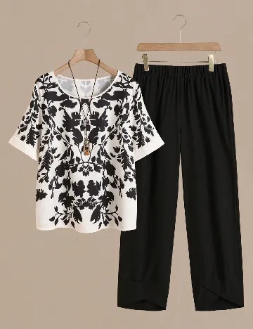 Compleu SHEIN CURVE, negru