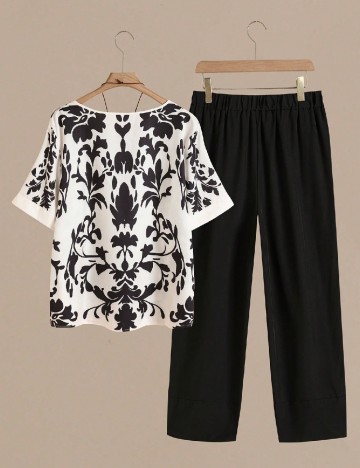 Compleu SHEIN CURVE, negru