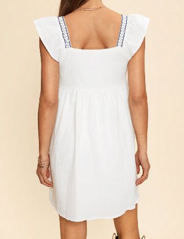 Rochie scurta SHEIN, alb