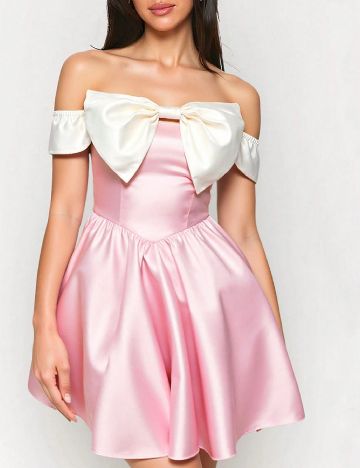 Rochie scurta SHEIN, roz