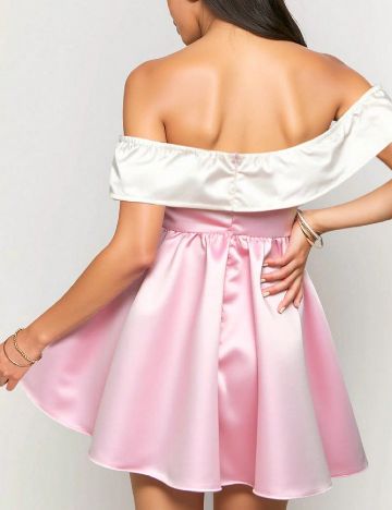 Rochie scurta SHEIN, roz