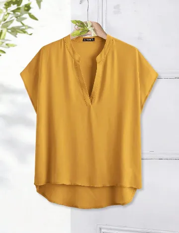 Bluza SHEIN CURVE, galben