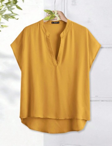 Bluza SHEIN CURVE, galben