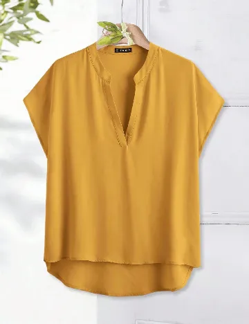 Bluza SHEIN CURVE, galben