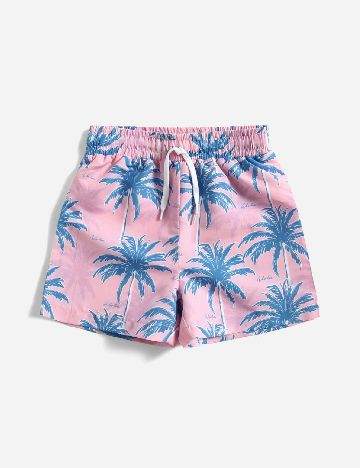 Short de baie Shein Kids, roz