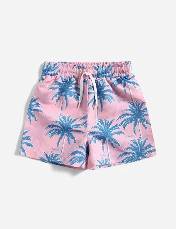 Short de baie Shein Kids, roz