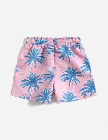 Short de baie Shein Kids, roz