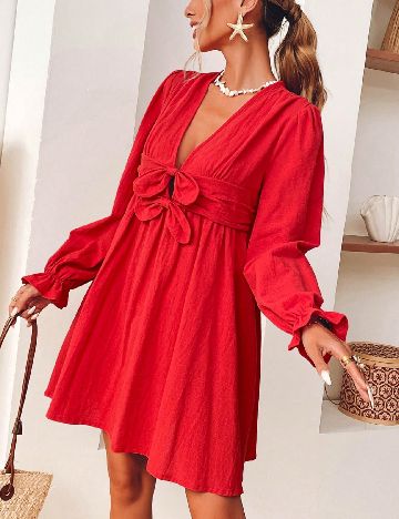 Rochie scurta SHEIN, rosu