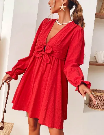 Rochie scurta SHEIN, rosu