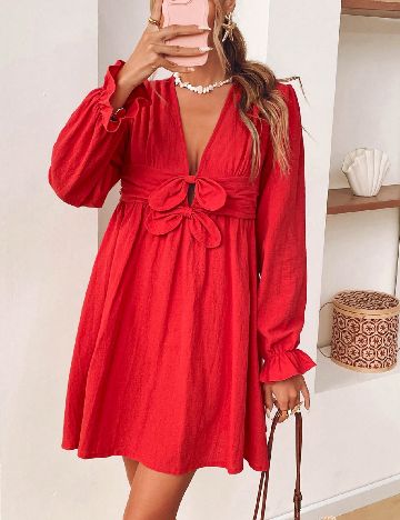 Rochie scurta SHEIN, rosu