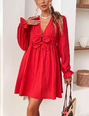 Rochie scurta SHEIN, rosu