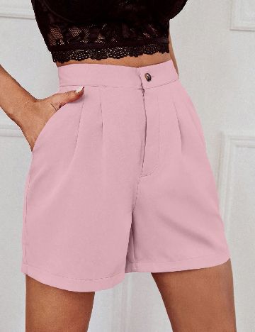 Pantaloni scurti SHEIN, roz