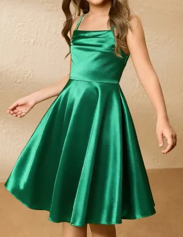 Rochie Shein Kids, verde