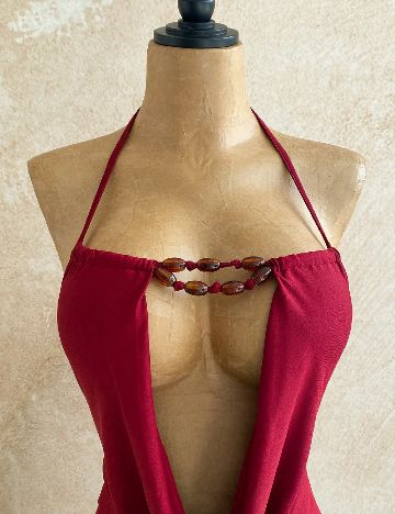 Salopeta SHEIN, visiniu