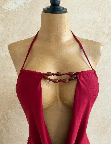 Salopeta SHEIN, visiniu