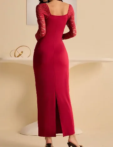 Rochie lunga SHEIN, rosu