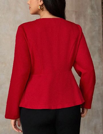 Bluza SHEIN CURVE, rosu