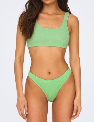 Bustiera de baie Only, verde