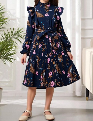 Rochie Shein Kids, floral print