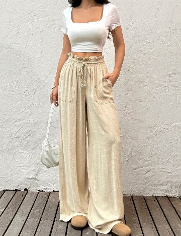 Pantaloni SHEIN, bej