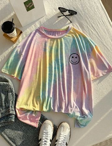 Tricou SHEIN CURVE, mix culori