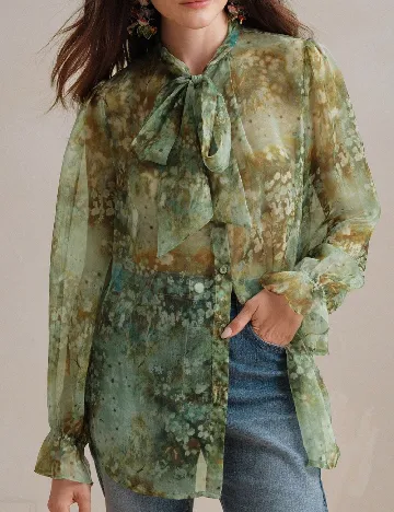 Camasa Anewsta, verde