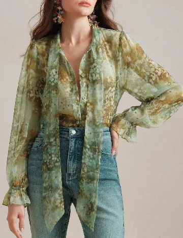 Camasa Anewsta, verde