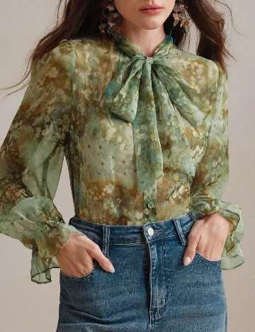 Camasa Anewsta, verde