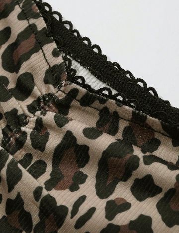 Tricou Dazy, animal print