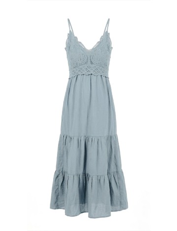 Rochie medie Only Maternity, albastru