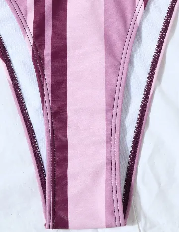 Costum de baie SHEIN, mov/roz