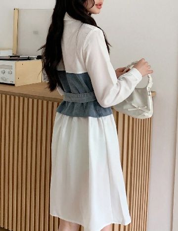 Rochie Shein Kids, alb