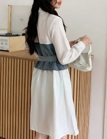 Rochie Shein Kids, alb