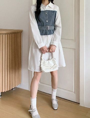 Rochie Shein Kids, alb