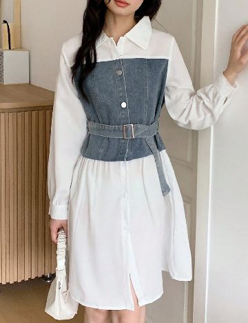 Rochie Shein Kids, alb