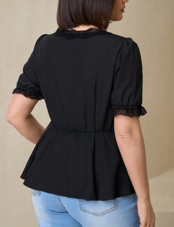 Camasa SHEIN CURVE, negru