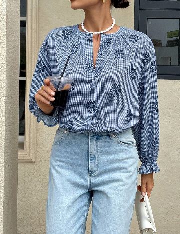 Camasa SHEIN, albastru