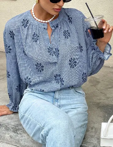 Camasa SHEIN, albastru