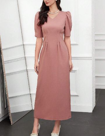 Rochie medie SHEIN, roz