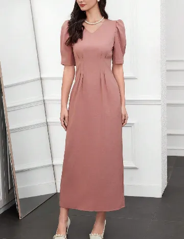 Rochie medie SHEIN, roz