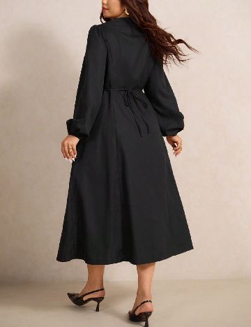 Rochie medie SHEIN CURVE, negru