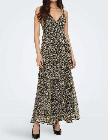 Rochie lunga Only, mix culori