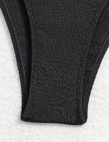 Costum de baie SHEIN, negru