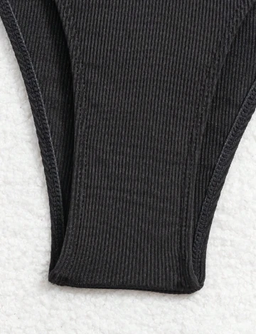 Costum de baie SHEIN, negru