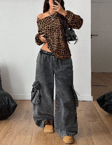 Bluza SHEIN, animal print