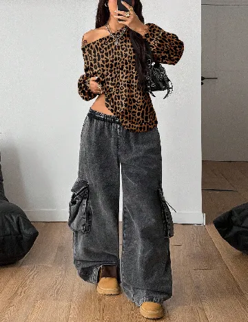 Bluza SHEIN, animal print