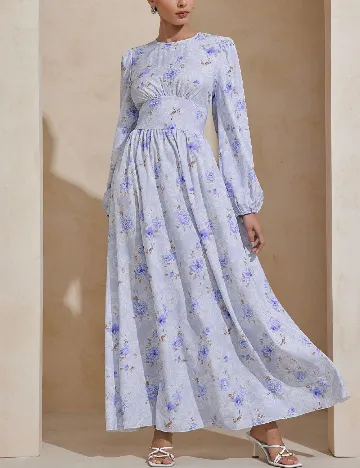 Rochie lunga SHEIN, floral print