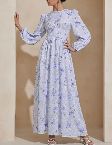 Rochie lunga SHEIN, floral print