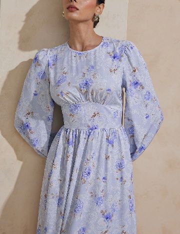 Rochie lunga SHEIN, floral print